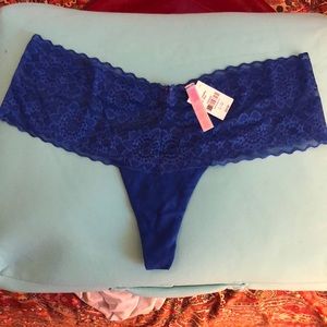 NWT Victoria’s Secret pink panties high waist lace